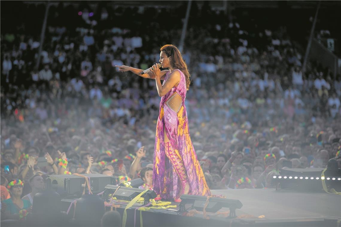 Hawaiianisches Feeling mit Andrea Berg