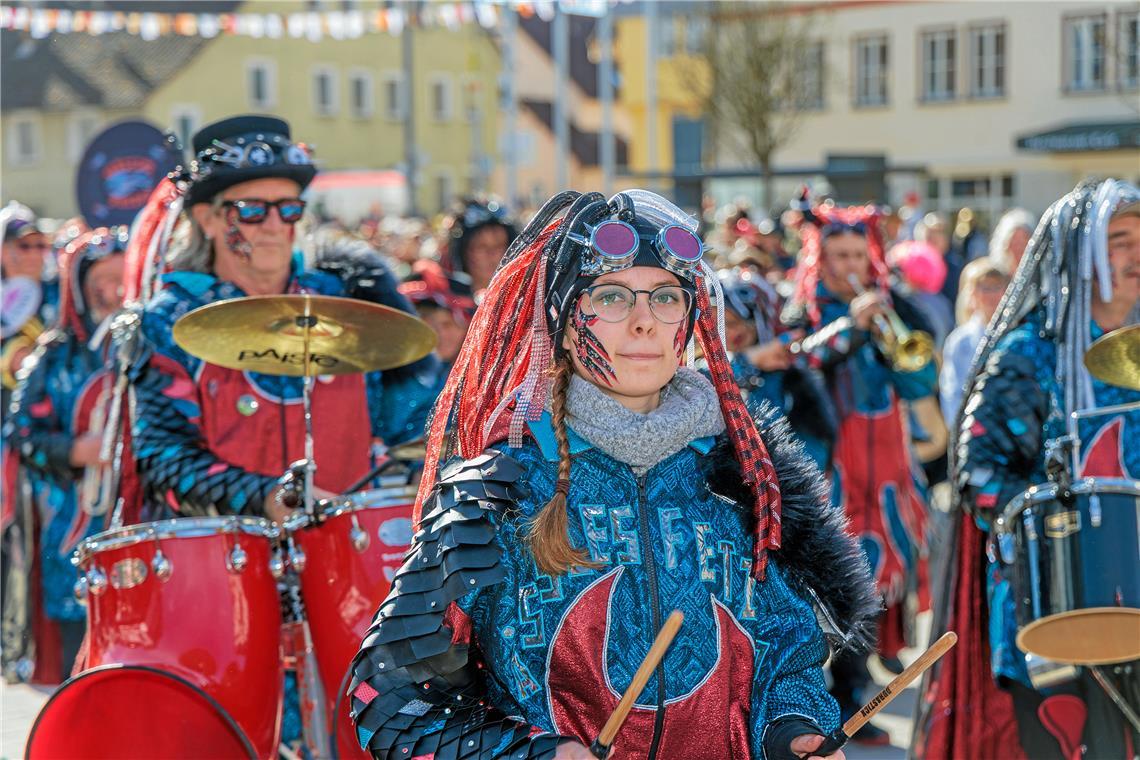 Faschingumzug 2025 des Sulzbacher Carnevalsvereins.