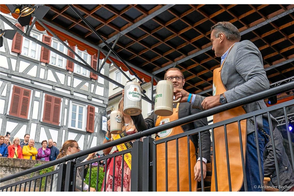 Fassanstich Maximlian Friedrich // Freitag // 50. Backnanger Straßenfest