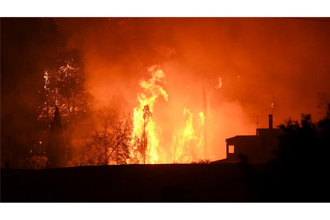 Griechenland: Mehr als 300 Brandstifter festgenommen Fast immer sind die Brände menschengemacht - ob aus Versehen oder mit Absicht. (Archivbild)
