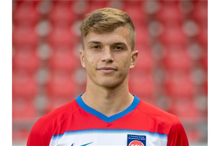 FC Heidenheim, offizieller Fototermin, David Otto. Foto: Stefan Puchner/dpa/Archiv