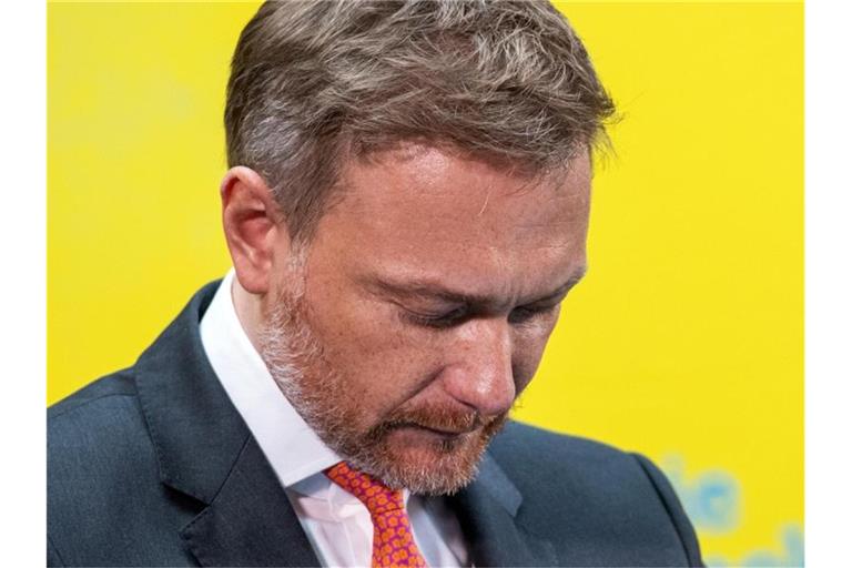FDP-Chef Christian Lindner: „Hätte noch unmissverständlicher und weniger diplomatisch sprechen können.“. Foto: Christophe Gateau/dpa