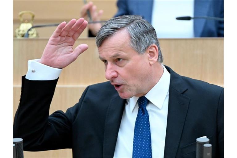 FDP-Fraktionschef Hans-Ulrich Rülke. Foto: Bernd Weißbrod/dpa/Archivbild