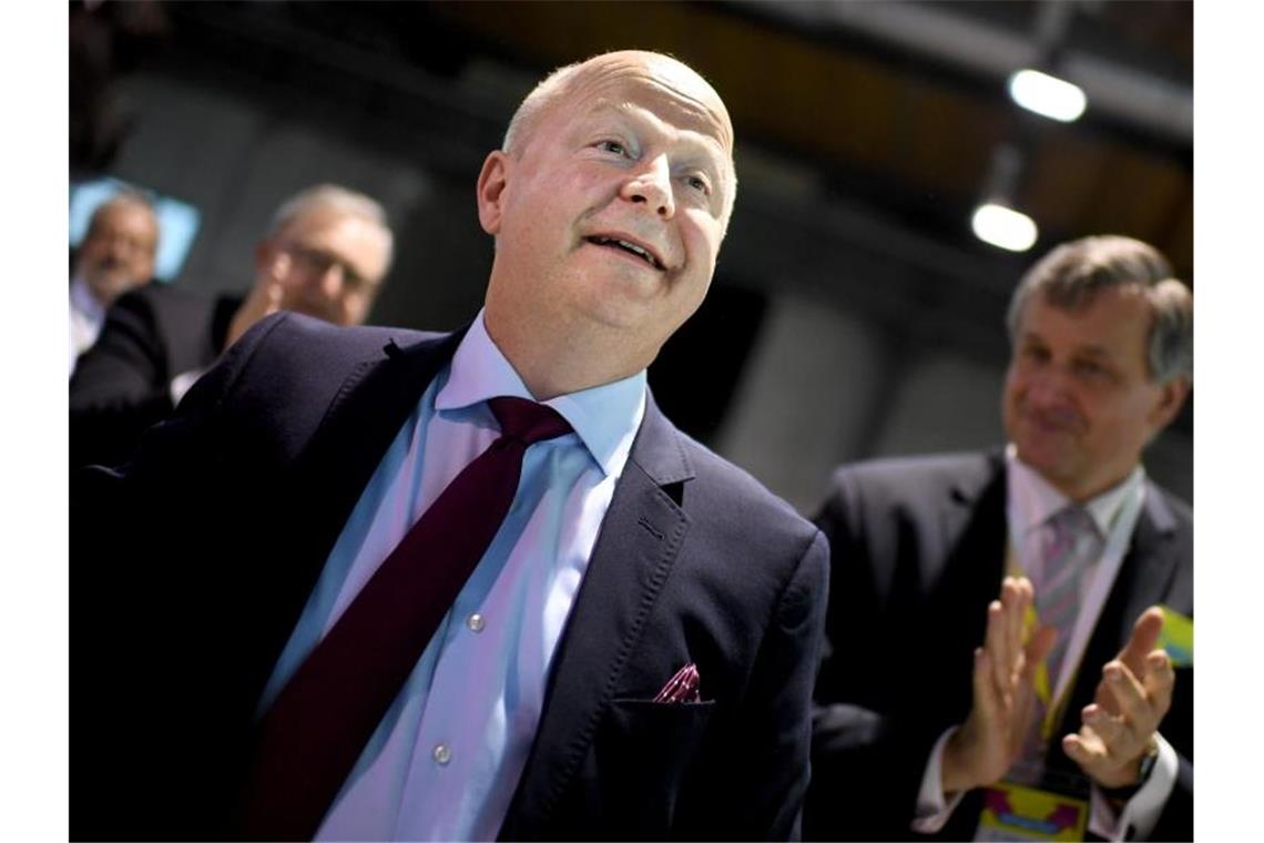 FDP-Landeschef Theurer freut sich über Ergebnis im Stammland FDP-Landeschef Michael Theurer. Foto: Britta Pedersen/Archivbild