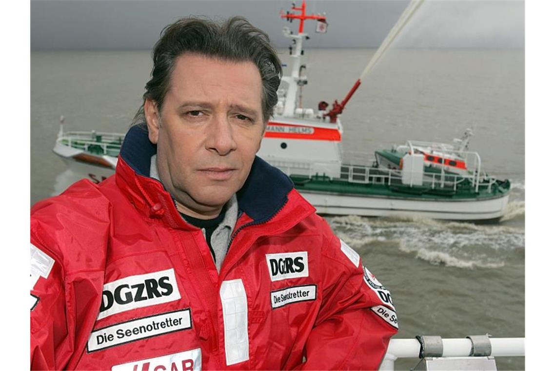 Fedder war auch Botschafter der Deutschen Gesellschaft zur Rettung Schiffbrüchiger. Foto: Ingo Wagner/dpa