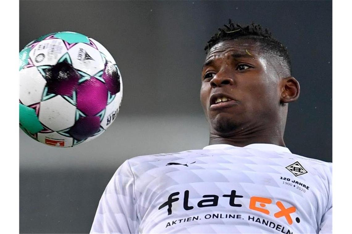 Fehlt Gladbach gegen Werder Bremen: Breel Embolo. Foto: Marius Becker/dpa