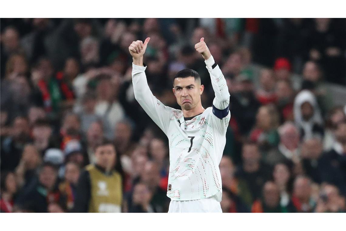 Fehlt nach Roter Karte: Cristiano Ronaldo.
