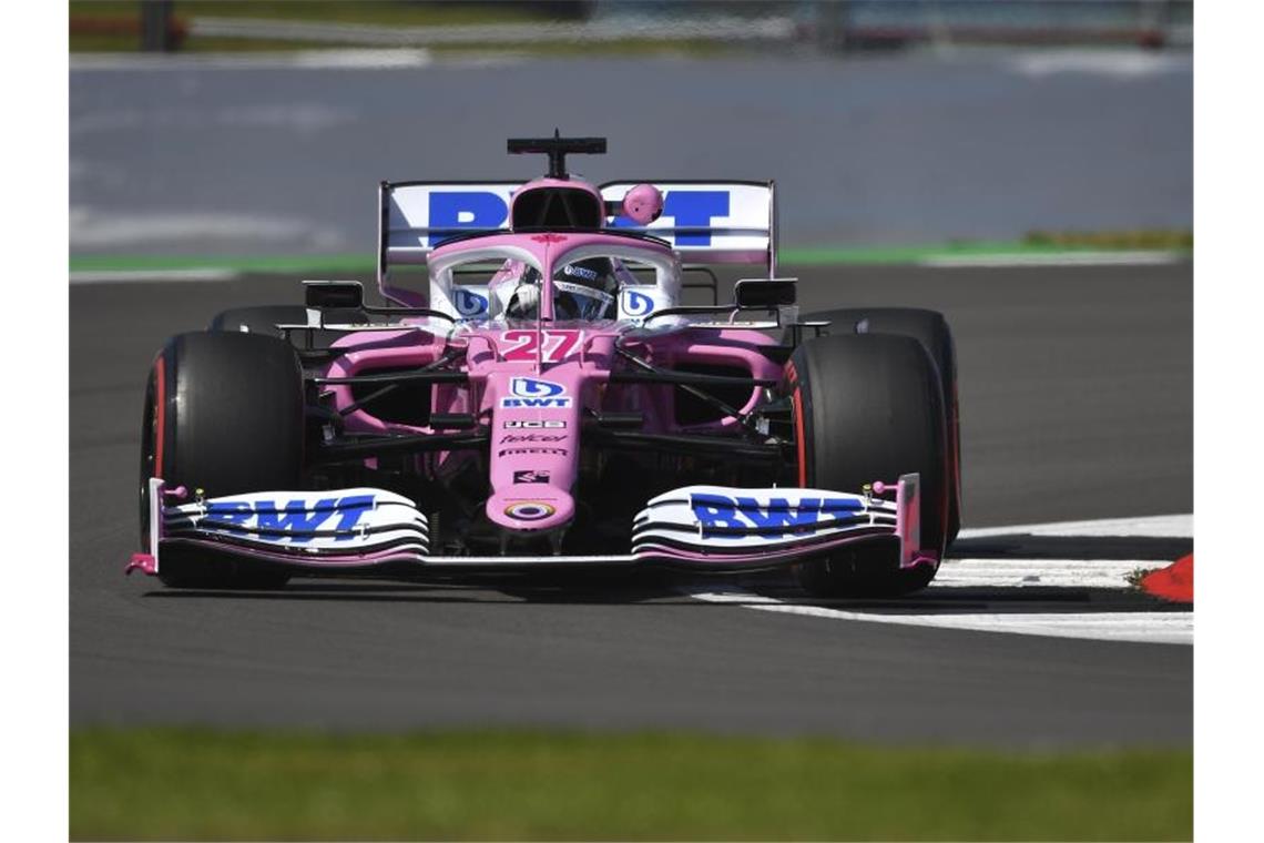 Feierte in Silverstone sein Comeback: Nico Hülkenberg. Foto: Ben Stansall/Pool AFP/AP/dpa