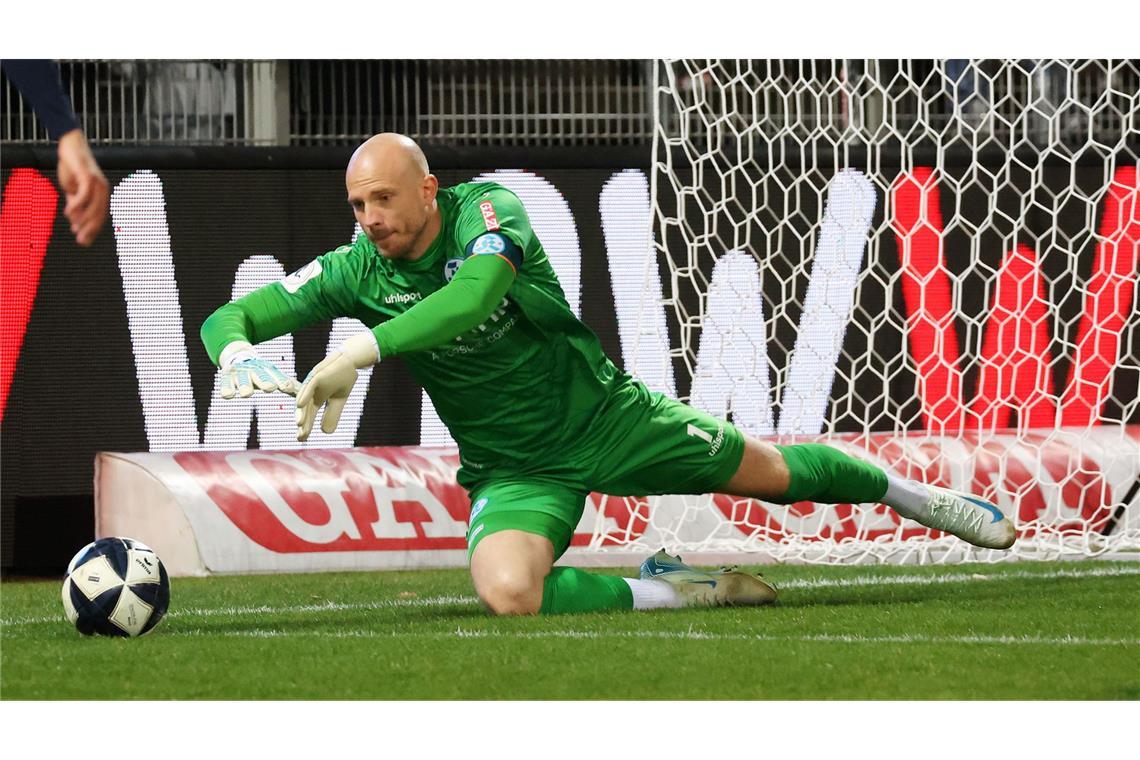 Felix Dornebusch griff nicht nur einmal beherzt zu.