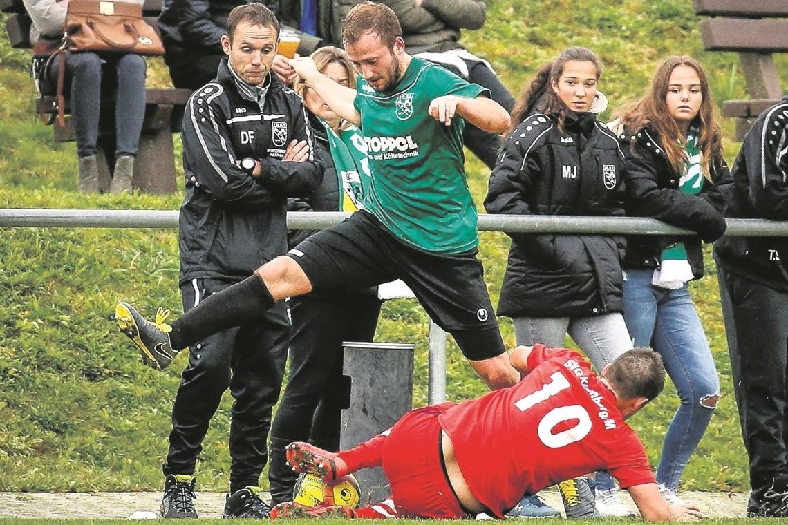 Felix Kübler übersprang mit Oppenweiler/Strümpfelbach die Hürde Kirchberg. Foto: A. Becher