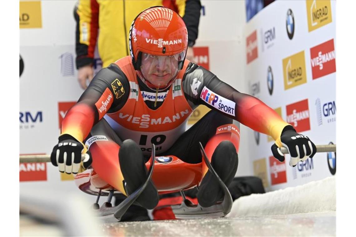 Felix Loch wurde nur Neunter. Foto: Artur Lebedev/AP/dpa