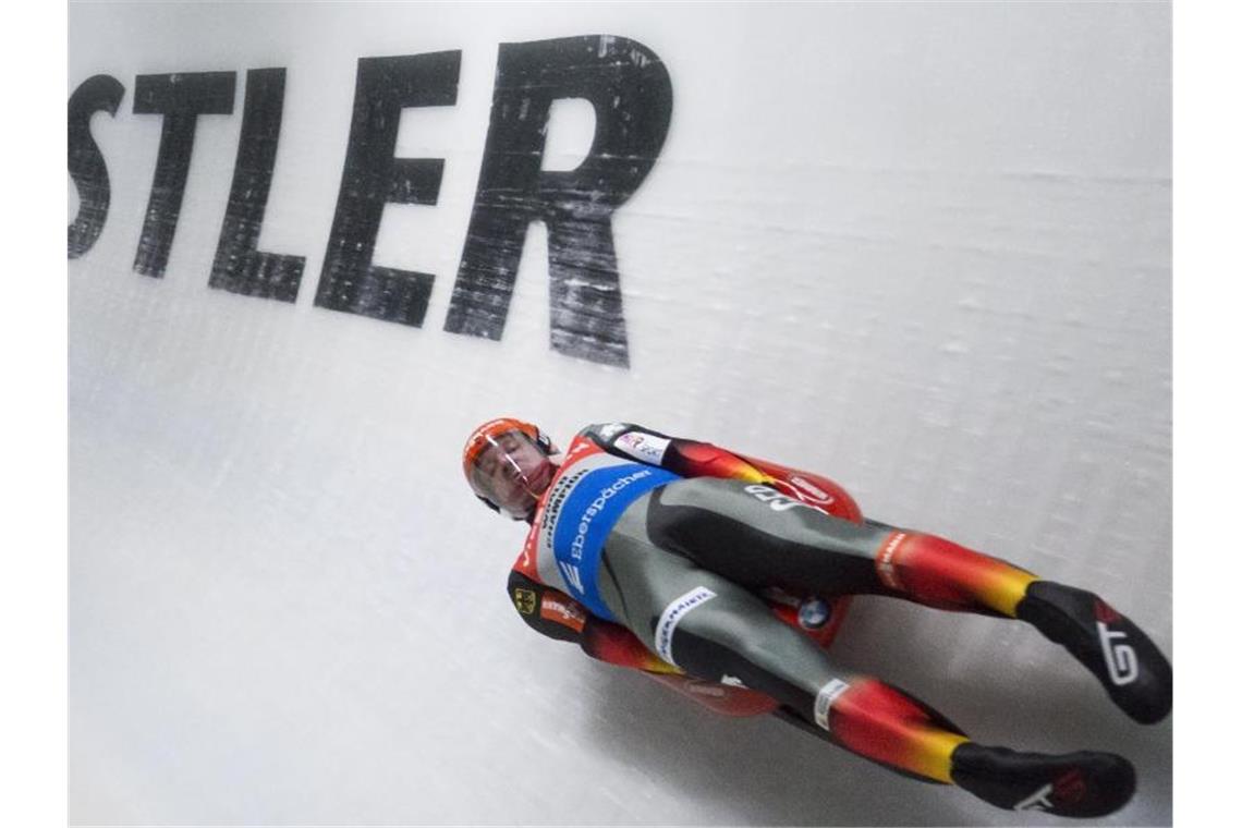 Felix Loch zeigte in Whistler eine starke Leistung. Foto: Jonathan Hayward/The Canadian Press/AP/dpa