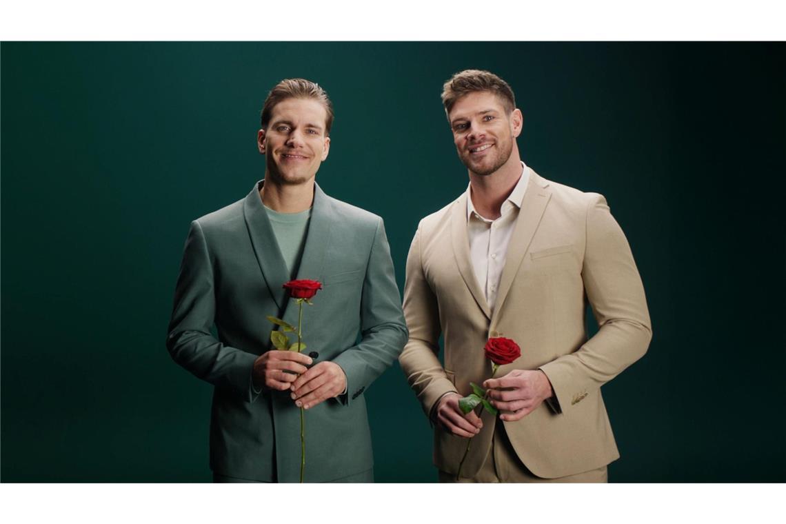 Diese Kandidatinnen sind dabei Felix Stein (l.) und Martin Braun.