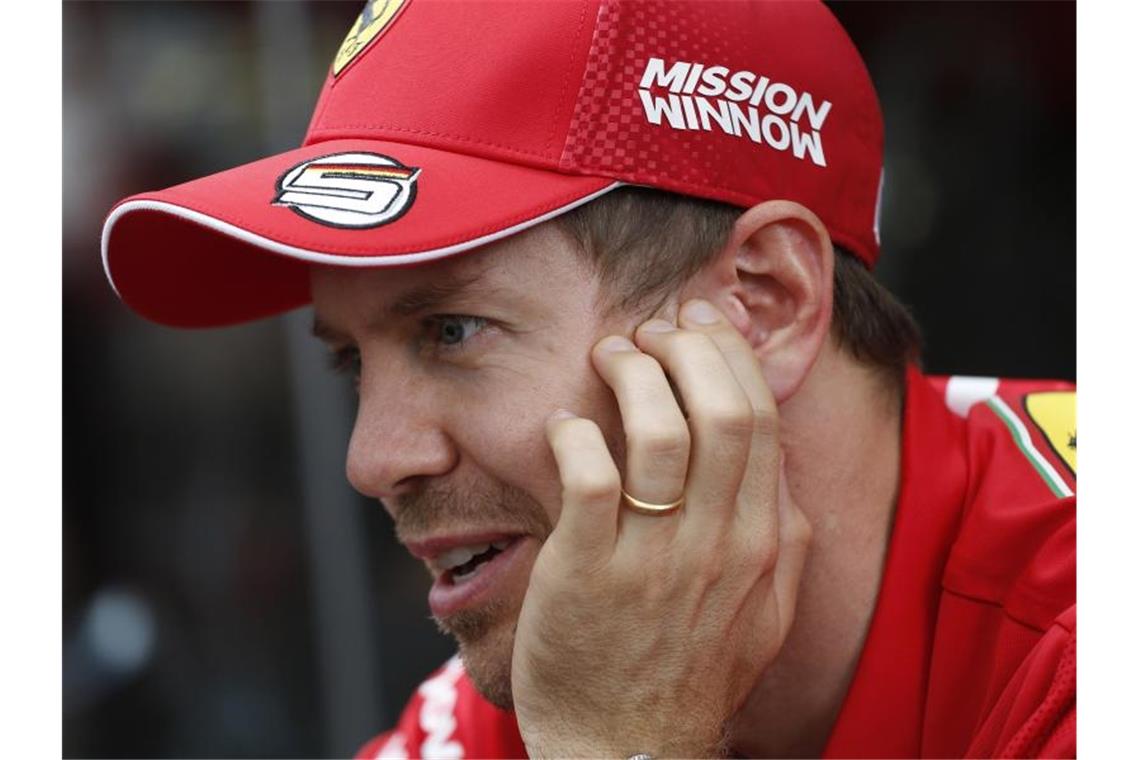 Ferrari-Star Sebastian Vettel ist zum dritten Mal Vater geworden. Foto: Nelson Antoine/AP/dpa