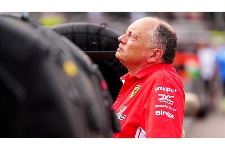 Ferrari-Teamchef Frédéric Vasseur muss in einer Klinik behandelt werden.
