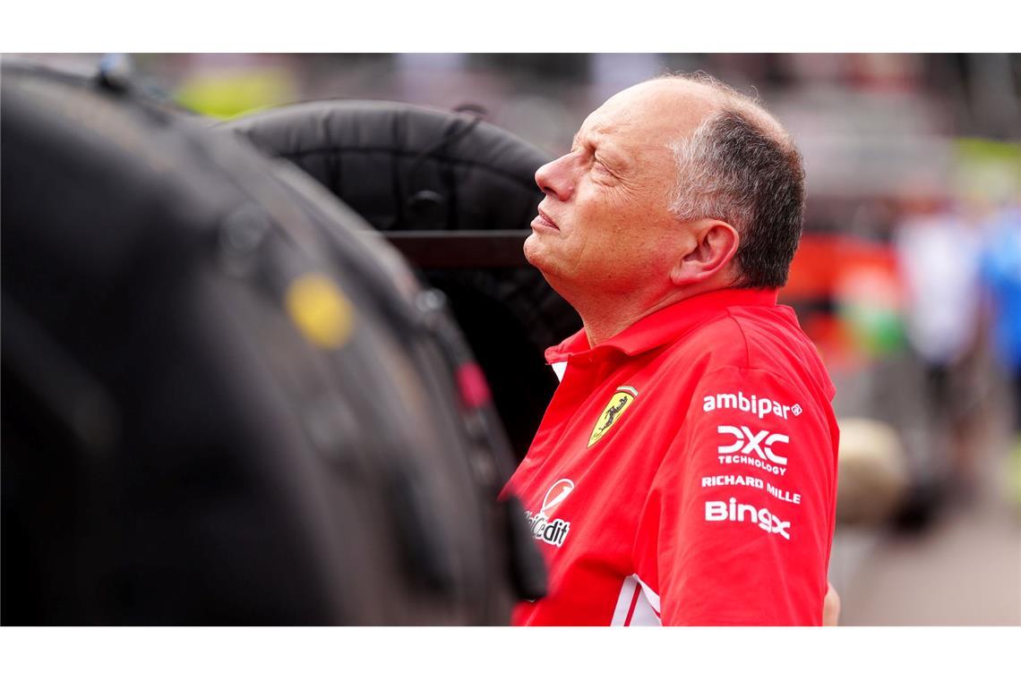 Ferrari-Teamchef Frédéric Vasseur muss in einer Klinik behandelt werden.