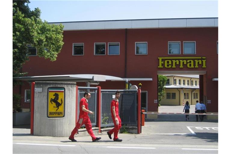 Ferrari-Werk in Maranello. Foto: picture alliance / dpa