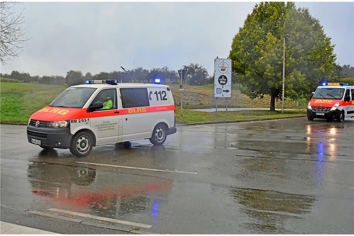 Feuerwehr-Jugend-Großübung „Rescue Base Alpha“.Übung der Jugendabteilungen  THW,...