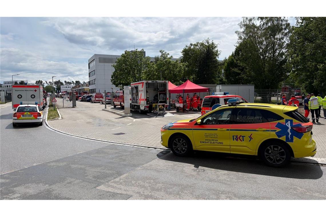 Chemieunfall in Nürnberg - ein Toter