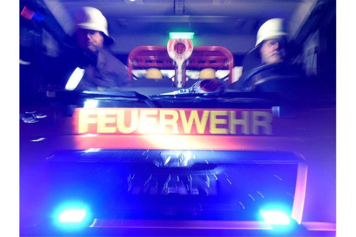 Zwei Menschen bei Wohnungsbrand in Obersulm verletzt
