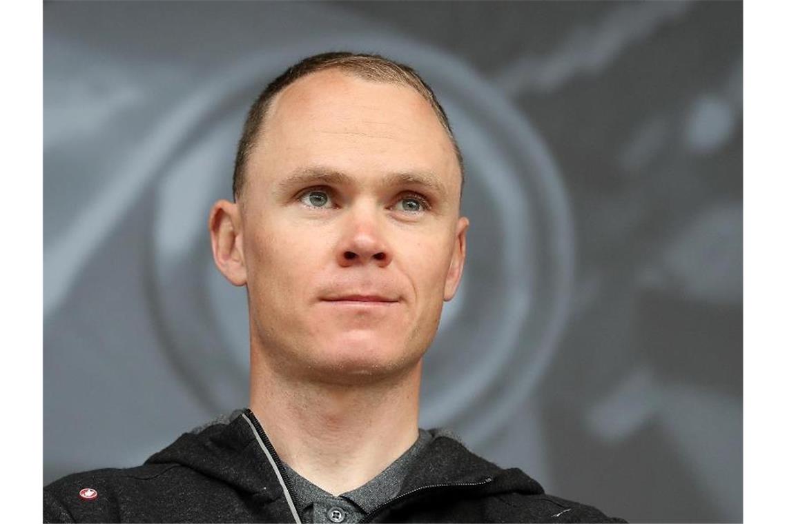 Fiebert seinem Comeback entgegen: Chris Froome vom Team Ineos. Foto: Martin Rickett/PA Wire/dpa