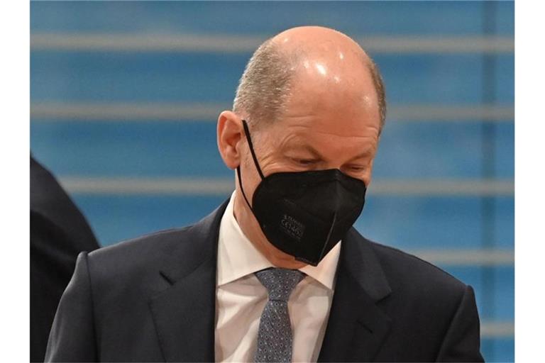 Finanzminister Olaf Scholz: „Klimaschutz und Nachhaltigkeit werden zum Leitmotiv.“. Foto: John Macdougall/AFP Pool/dpa