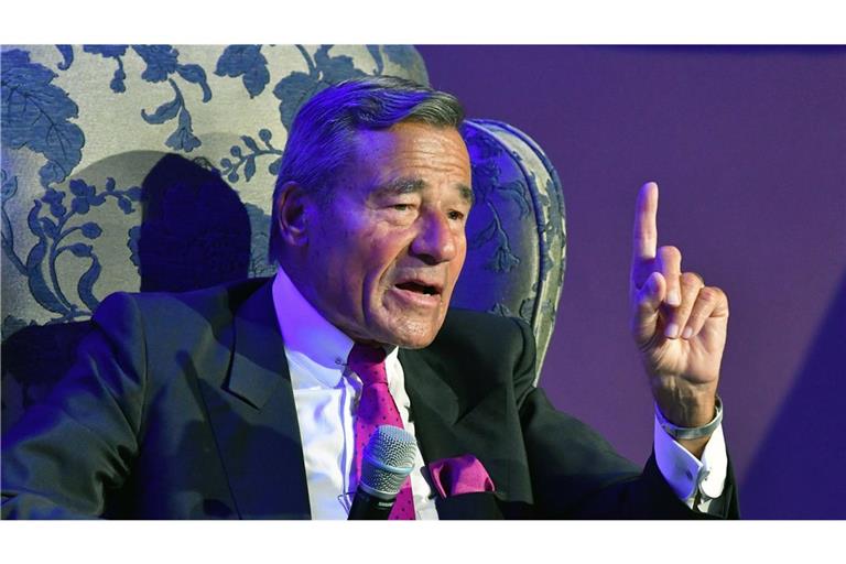 Findet deutliche Worte: Ex-Trigema-Boss Wolfgang Grupp