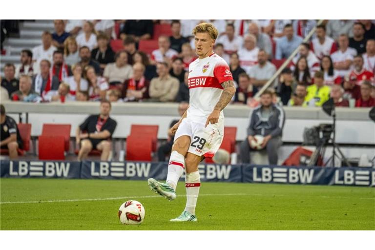 Finn Jeltsch hat sich beim VfB als feste Größe etabliert.