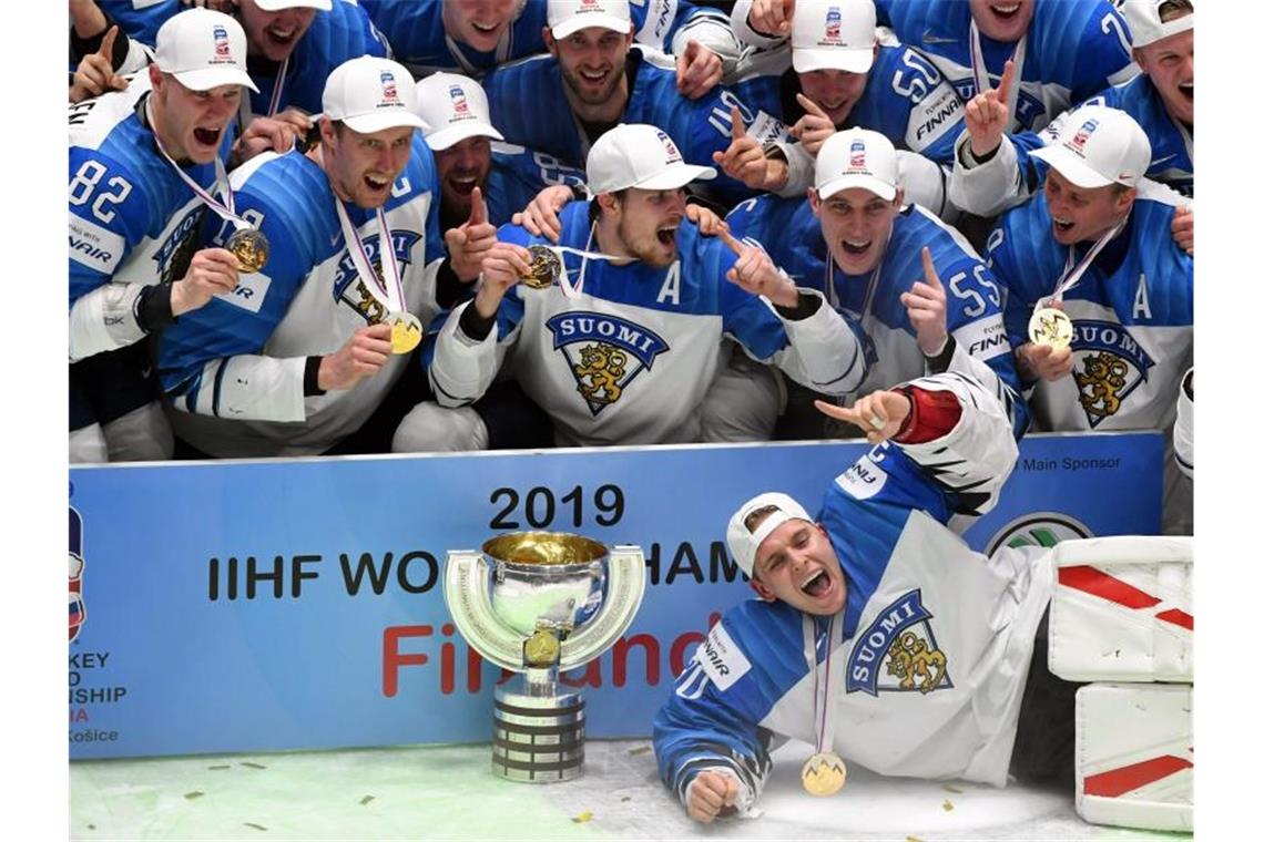 Finnland schlug Kanada im WM-Finale 3:1. Foto: Jussi Nukari/Lehtikuva