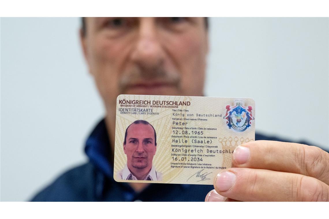 Was ist das "Königreich Deutschland"? Fitzek soll am Dienstag in Karlsruhe vorgeführt werden.