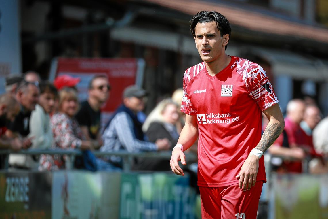 Flavio Santoro fühlt sich im Etzwiesenstadion längst heimisch. Foto: Alexander Becher