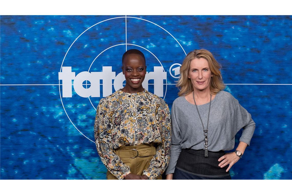 Florence Kasumba und Maria Furtwängler (r) vom "Tatort"-Team Hannover. Kasumba steigt aus der Reihe aus.
