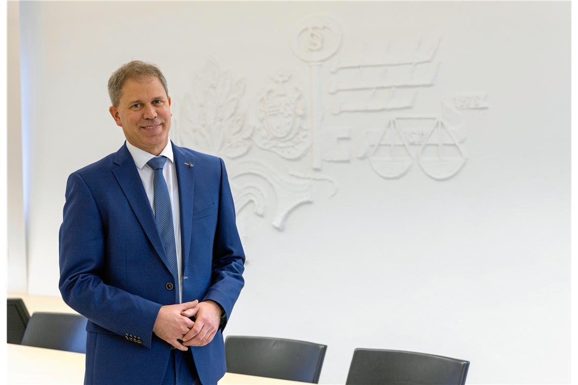 Florian Bollacher ist der neue Leiter des Backnanger Amtsgerichts. Foto: Alexander Becher