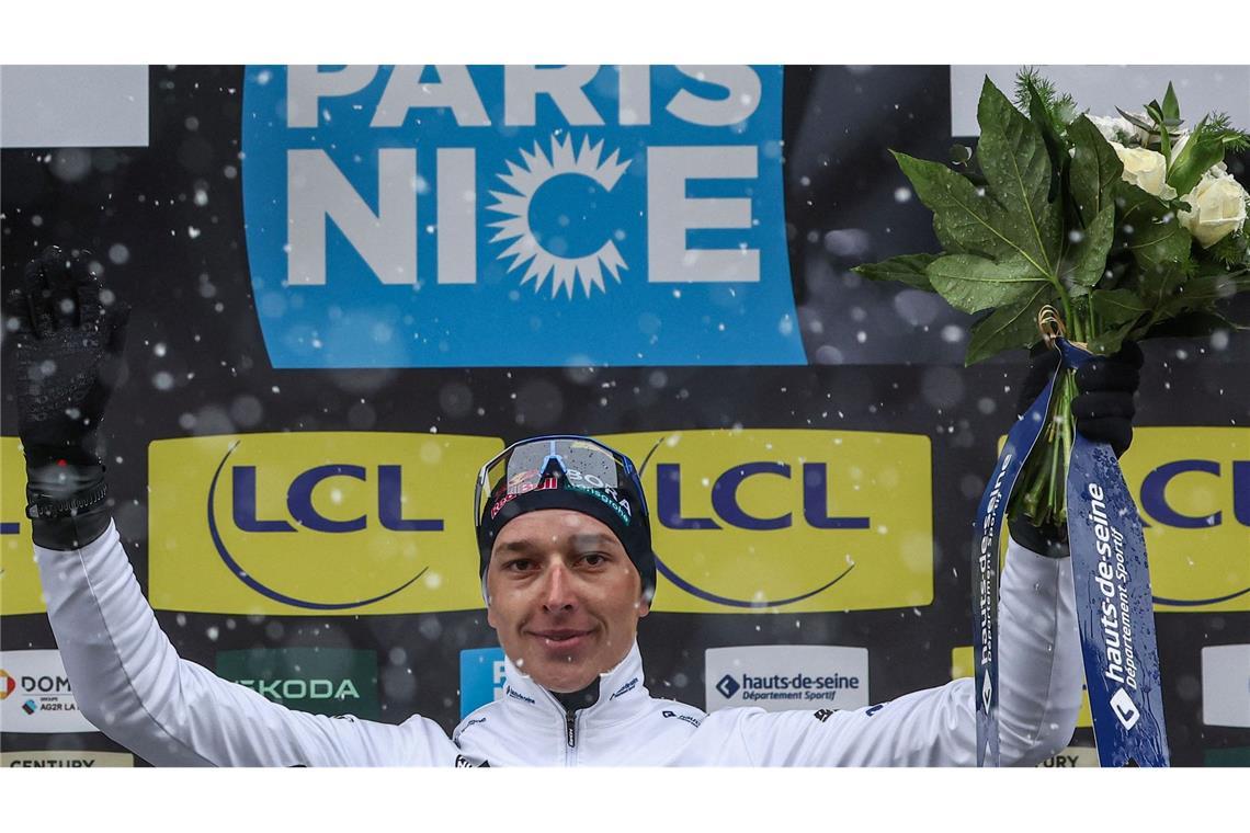 Zweiter Platz und Weißes Trikot für Lipowitz bei Paris-Nizza Florian Lipowitz hat bei Paris-Nizza seinen Aufstieg in die Weltspitze fortgesetzt.