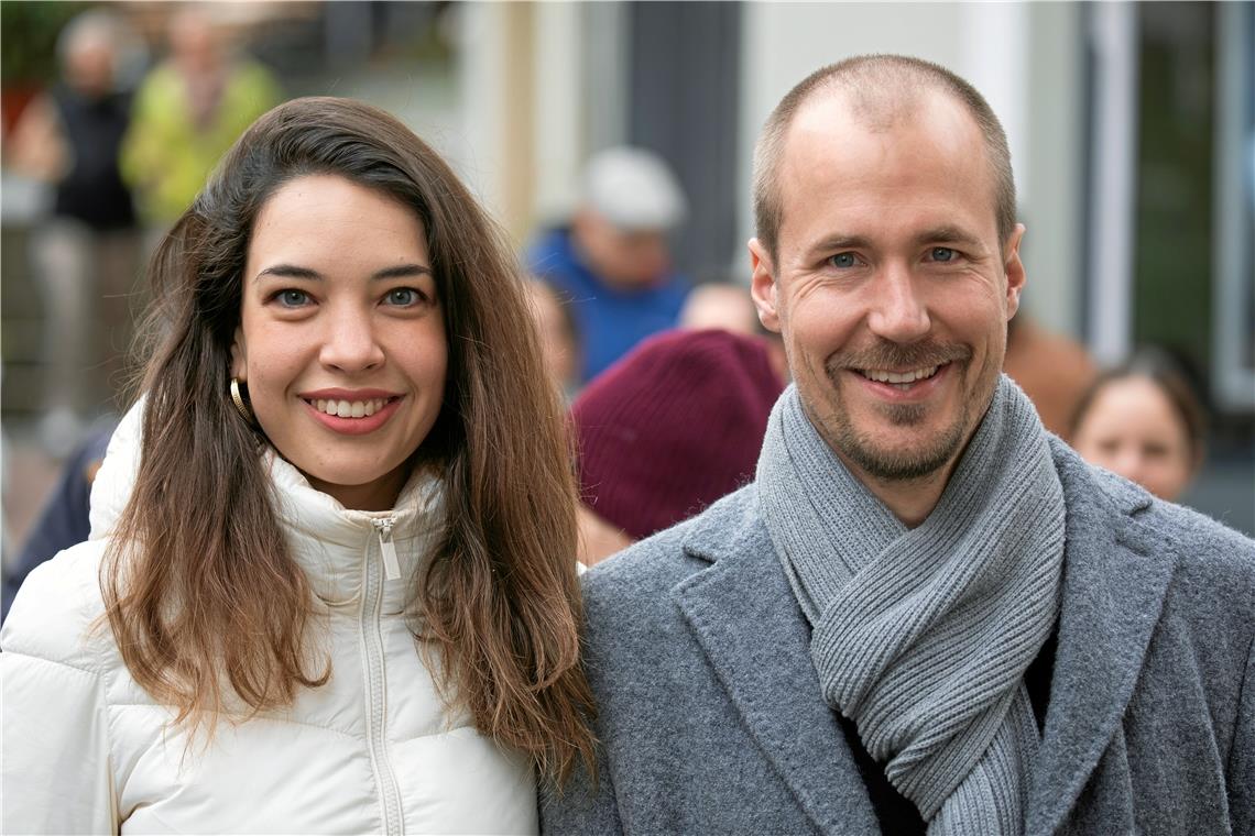 Florian Strohmaier mit Aloisia Strobel-Delmoral.