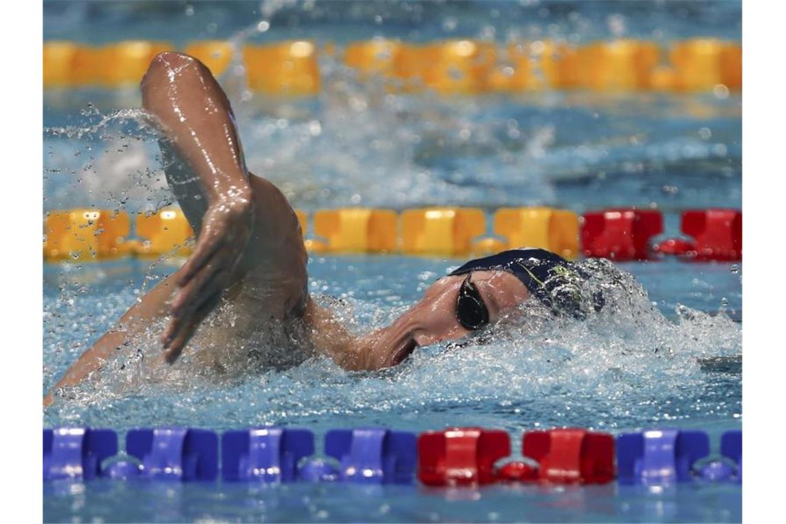 Weltrekord: Wellbrock schwimmt „perfektes Rennen“ Florian Wellbrock kam bei der Kurzbahn-WM über 1500 Meter Freistil in Weltrekordzeit ins Ziel. Foto: Kamran Jebreili/AP/dpa