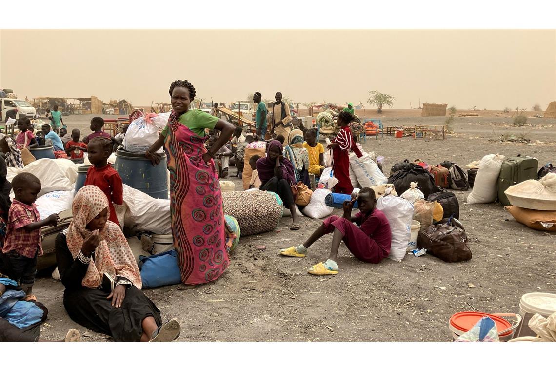 Cholera-Epidemie in Afrika: "Es wird noch schlimmer werden" Flüchtlinge aus dem Sudan (Archivbild)