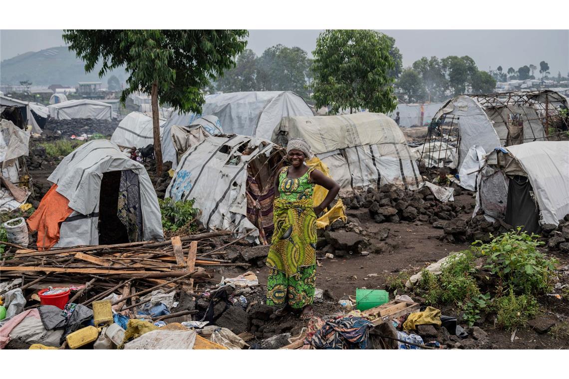Cholera-Epidemie in Afrika: "Es wird noch schlimmer werden" Flüchtlingslager im Ostkongo (Archivbild)