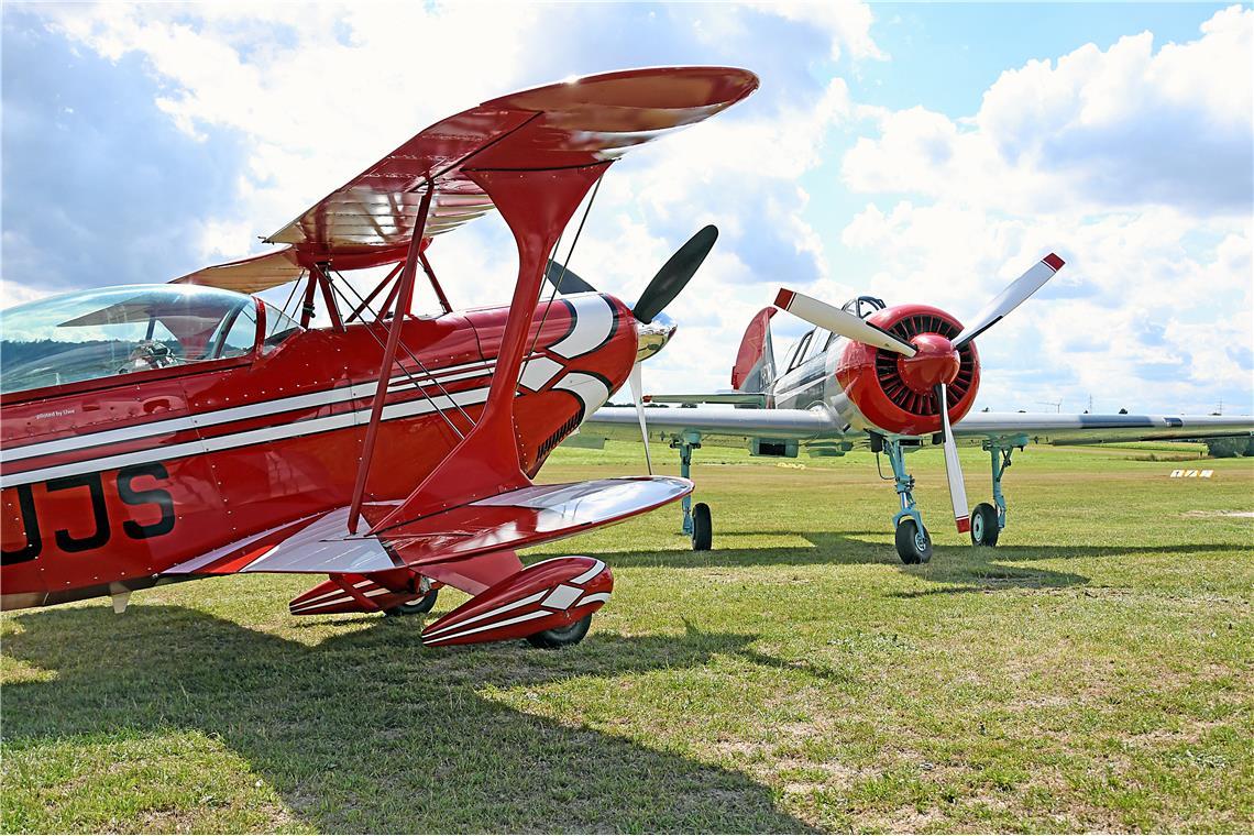 Flugplatzfest und 75-jähriges Vereinsbestehen LSV Backnang-Heiningen. 