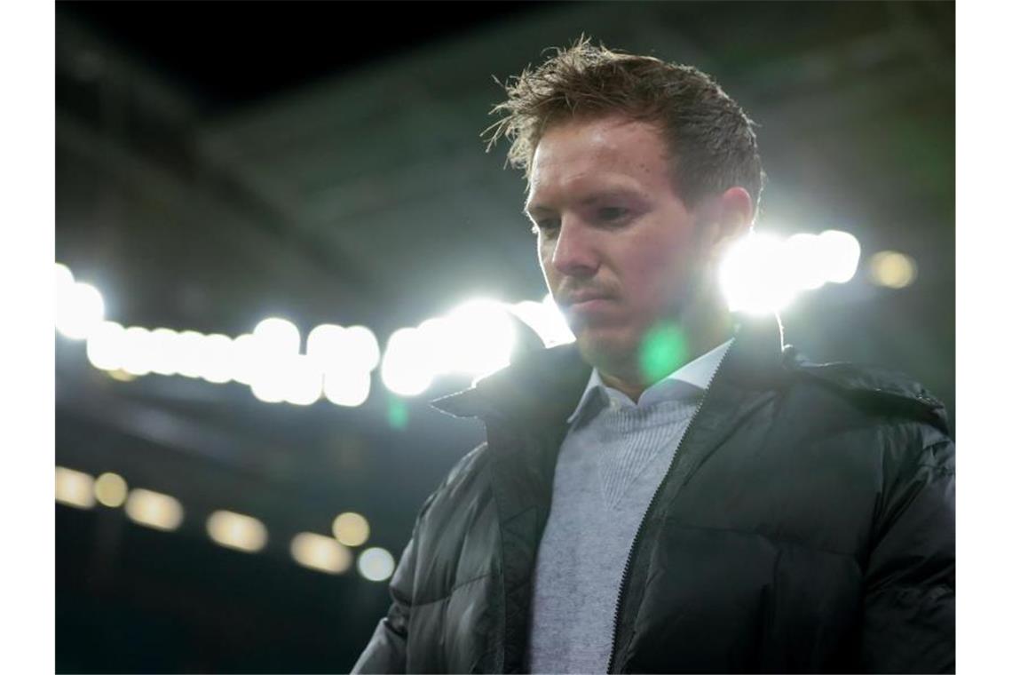 Nagelsmann: Spieler sind manchmal überfordert von mir Fordert viel von den Spielern: Leipzigs Trainer Julian Nagelsmann. Foto: Jan Woitas/dpa-Zentralbild/dpa
