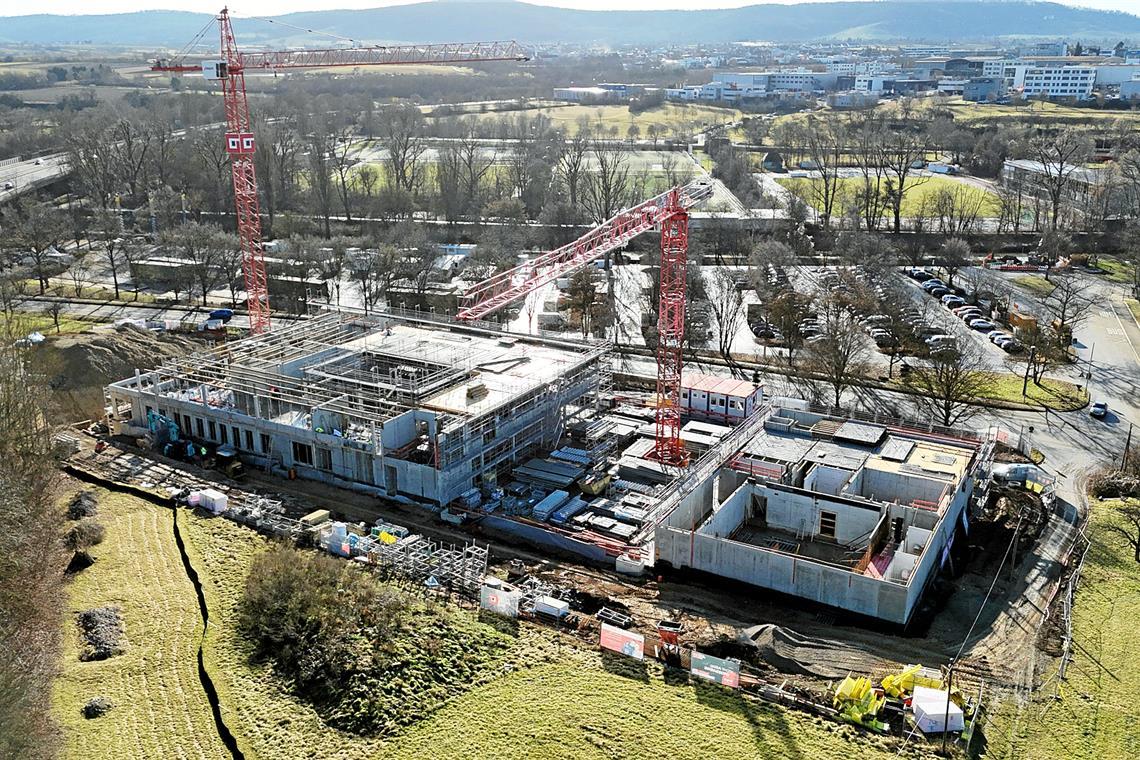 Arbeiten-am-Neubau-der-Rettungswache-Waiblingen-schreiten-voran