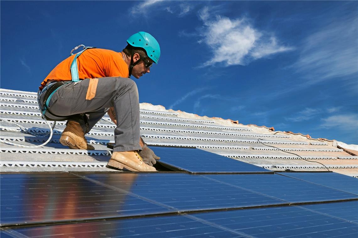 Fotovoltaik boomt angesichts steigender Energiepreise, sagt der Geschäftsführer der Energieagentur Rems-Murr Jürgen Menzel. Foto: KEA Klimaschutz- und Energieagentur Baden-Württemberg GmbH