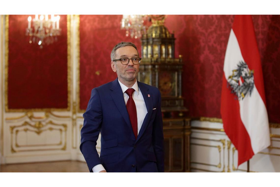 FPÖ vor Machtübernahme in Wien - Signal für Deutschland? FPÖ-Chef Herbert Kickl scheint auf dem Weg zur Kanzlerschaft - eine Zäsur für das Land. (Archivbild)