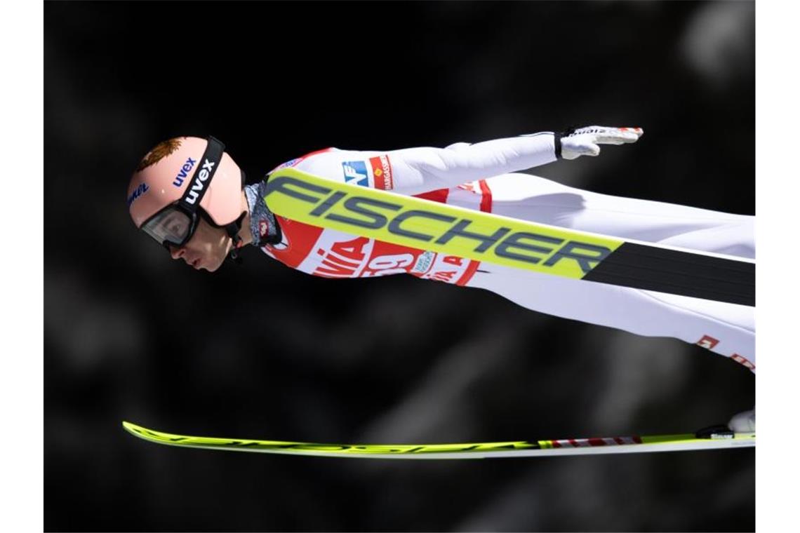 Die Favoriten der 70. Vierschanzentournee Fragt man nach den Tournee-Favoriten, fällt auch immer wieder der Name Stefan Kraft. Foto: Hendrik Schmidt/dpa-Zentralbild/dpa