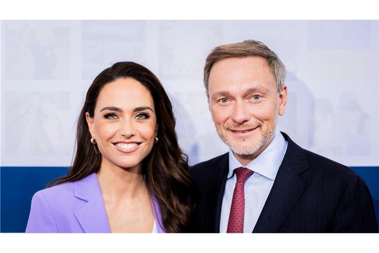 Franca Lehfeldt und Christian Lindner sind Eltern geworden. (Archivbild)