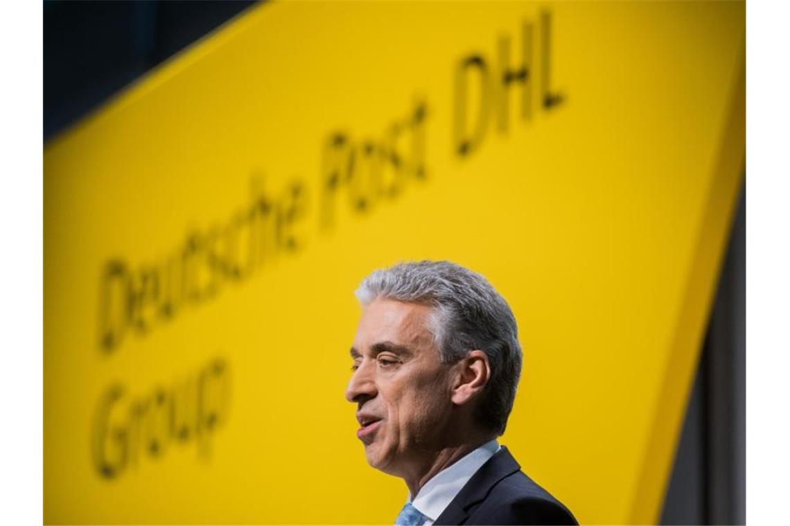 Frank Appel, hier im März, ist Vorstandsvorsitzender der Deutsche Post DHL Group. Foto: Rolf Vennenbernd