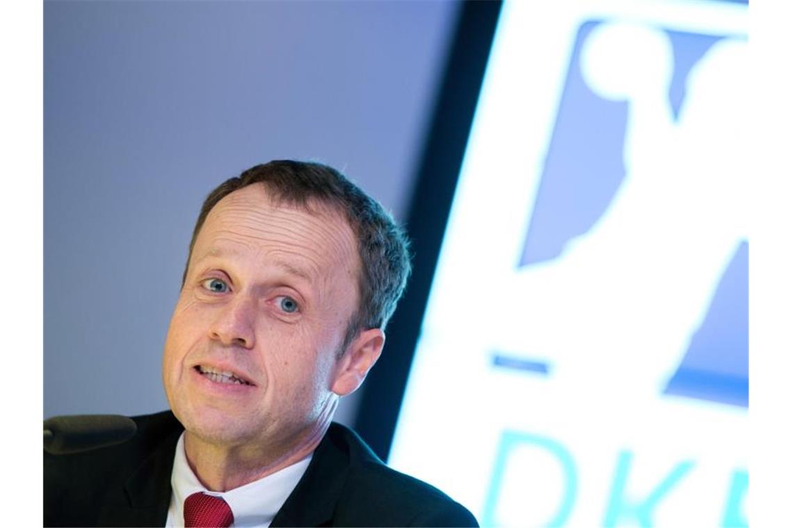 HBL-Saison vor Abbruch - Quotientenregel am gerechtesten? Frank Bohmann, Geschäftsführer der Handball-Bundesliga (HBL). Foto: picture alliance / Daniel Reinhardt/dpa