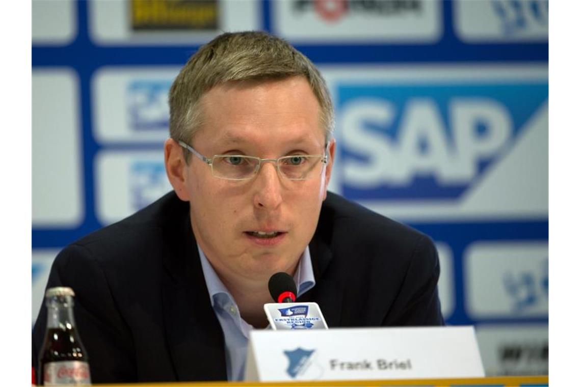 114 Millionen bei Transfers: Hoffenheim mit Rekordumsatz Frank Briel, Geschäftsführer Sport und Finanzen der TSG 1899 Hoffenheim. Foto: picture alliance / dpa/Archivbild