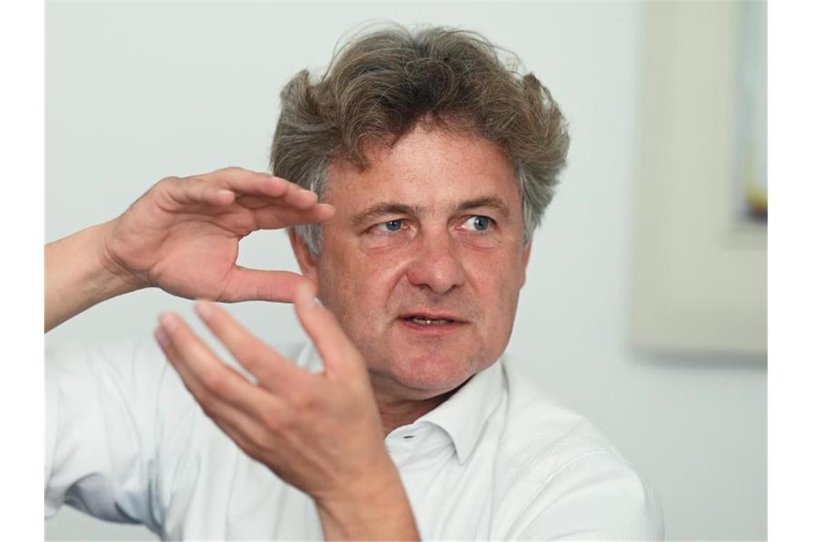Frank Mentrup (SPD), Oberbürgermeister von Karlsruhe. Foto: Uli Deck/Archivbild