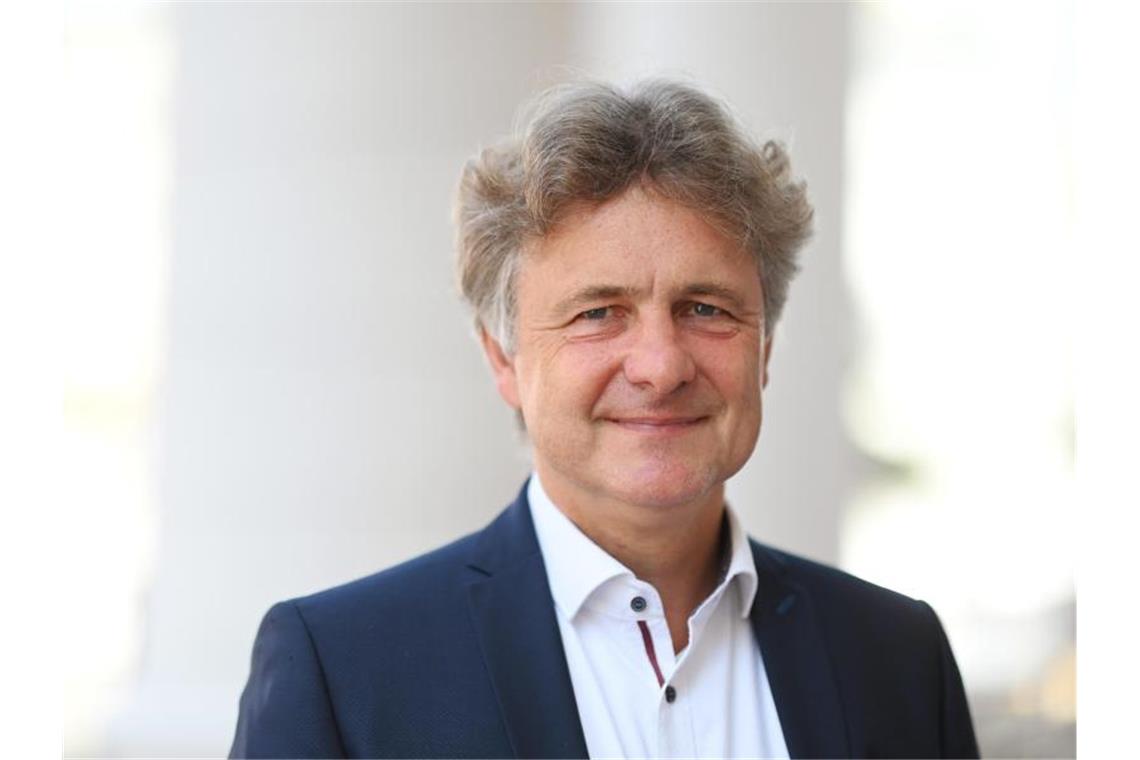Karlsruhe geht nach Urteil im Stadionstreit in Berufung Frank Mentrup (SPD), Oberbürgermeister von Karlsruhe. Foto: Uli Deck/dpa/Archivbild